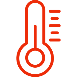 Temperature alert icon